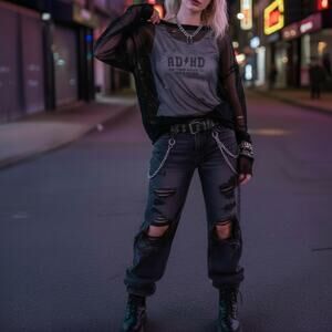 1 of 1 Upcycled ADHD Tank